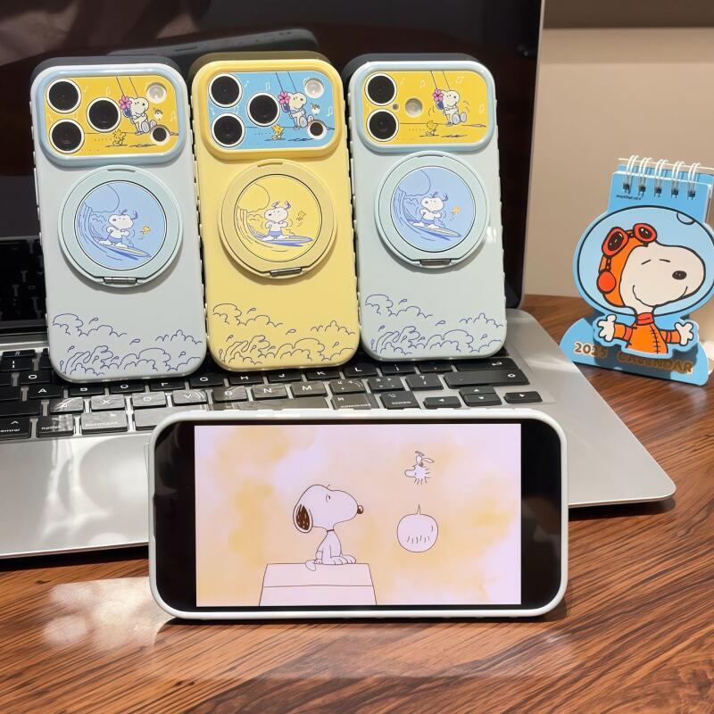 Phone Accessories From China - Snoopy Phone Case Kawaii Surfing Themed