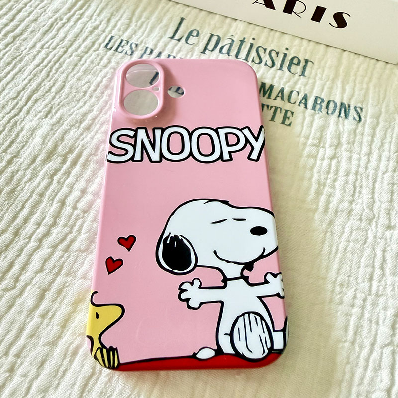 Phone Accessories From China - Snoopy Phone Case Kawaii Pink Love