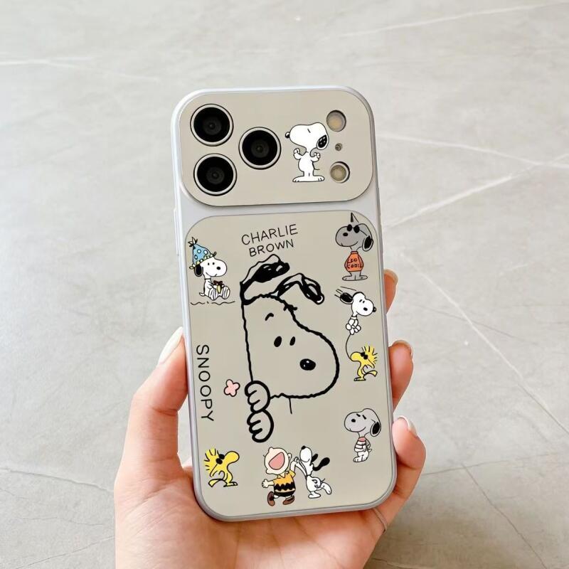 Phone Accessories From China - Snoopy Phone Case Kawaii Mirror Series