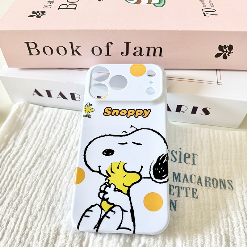 Phone Accessories From China - Snoopy Phone Case Kawaii White Hug