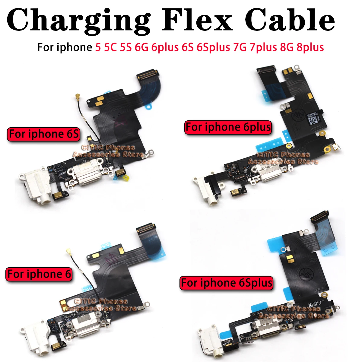 Usb Data Cable - 5pcs For iPhone 6 6S 7
