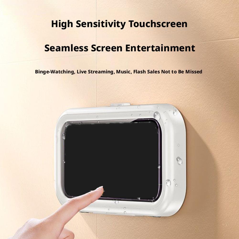Waterproof Bathroom Phone Moun - огляд і ціна Phone Accessories Holder
