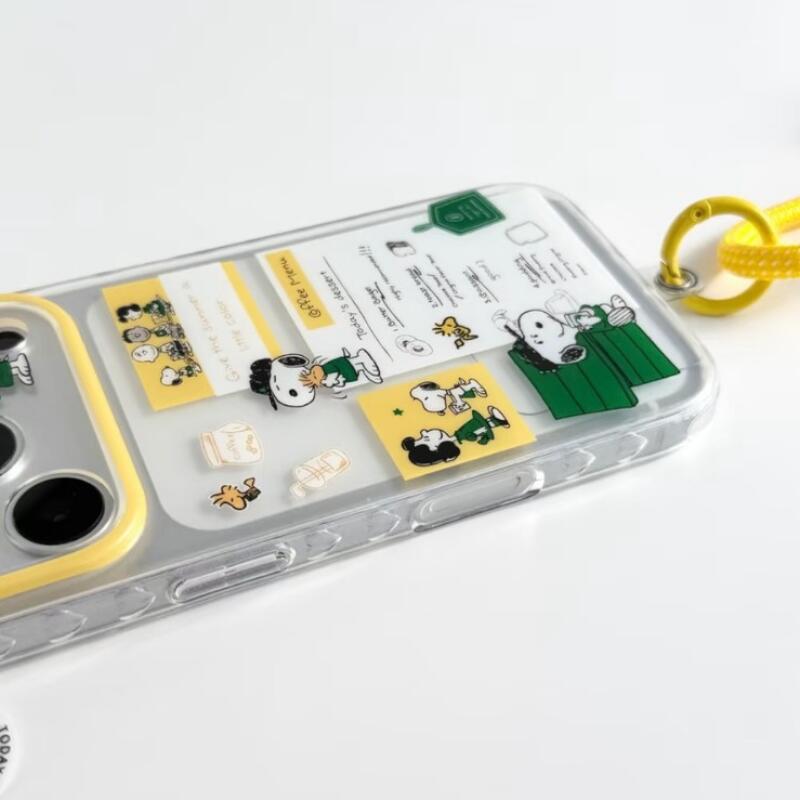 Snoopy Phone Case Kawaii Coffe - огляд і ціна Phone Accessories From China