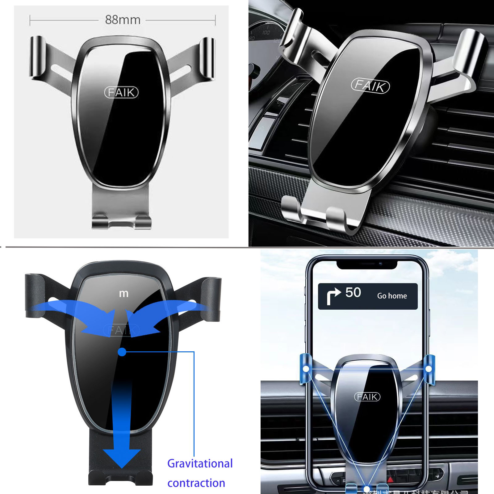 Car Mobile Phone Holder for BM - огляд і ціна X1 Phone Accessories