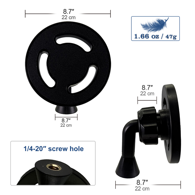 Magnetic Tripods Mount Adapter - огляд і ціна Phone Accessories Video