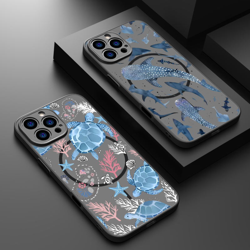 Whale Sea Turtles Phone Case F - огляд і ціна Magsafe Wireless Charger