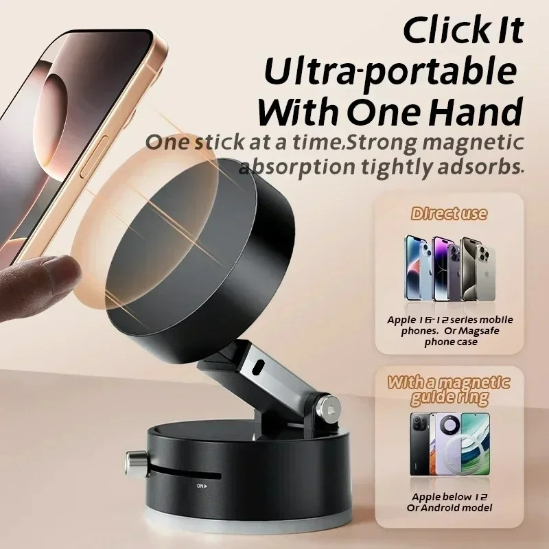 High Performance Magnetic Vacu - огляд і ціна Phone Accessories Holder