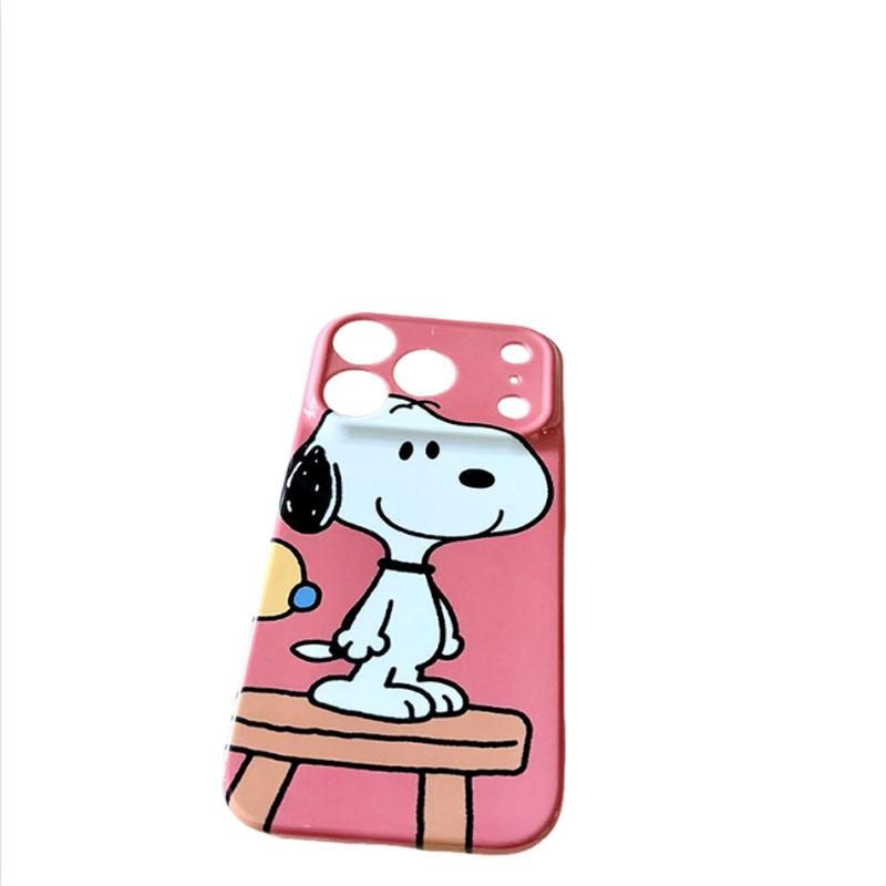 Snoopy Phone Case Kawaii Pink  - огляд і ціна Phone Accessories From China