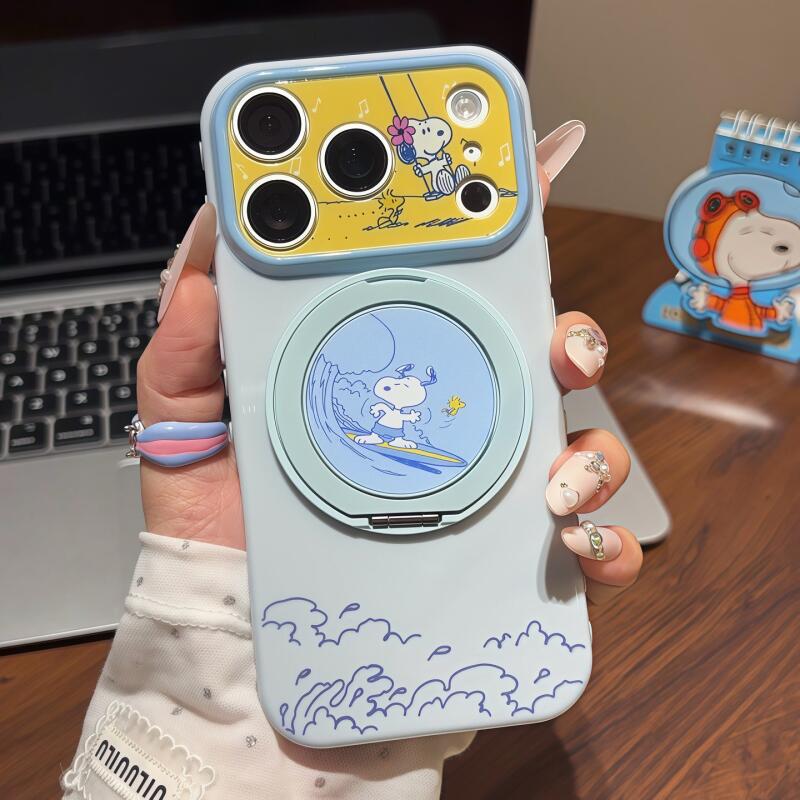 Snoopy Phone Case Kawaii Surfi - огляд і ціна Phone Accessories From China