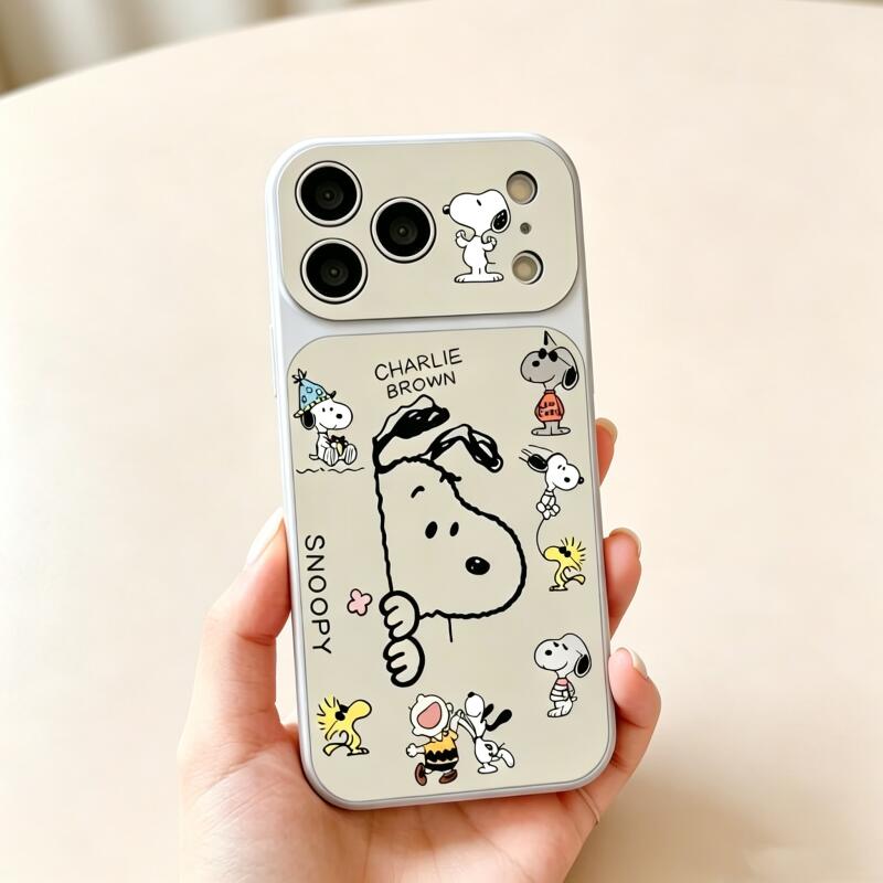 Snoopy Phone Case Kawaii Mirro - огляд і ціна Phone Accessories From China