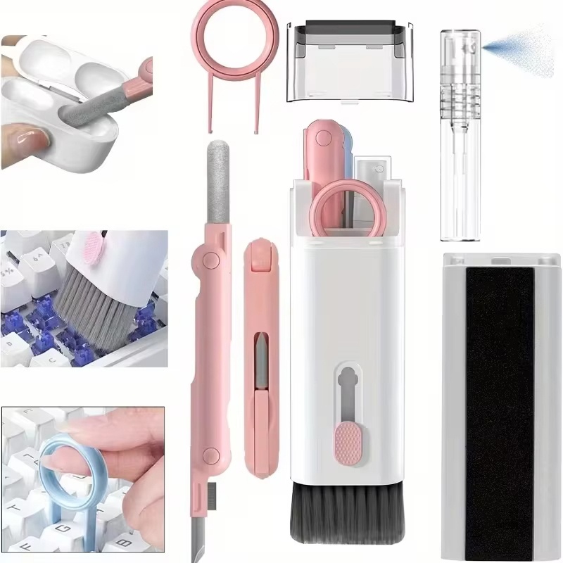 7 In 1 Earphone Cleaner Brush  - огляд і ціна Lens Camera Clip