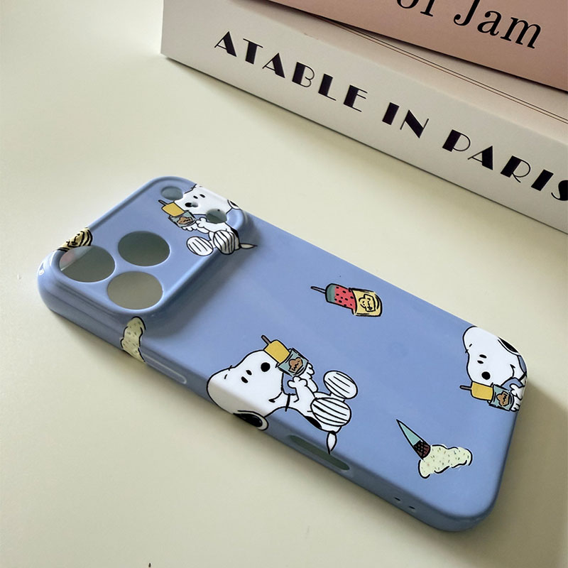 Snoopy Phone Case Kawaii Blue  - огляд і ціна Phone Accessories From China