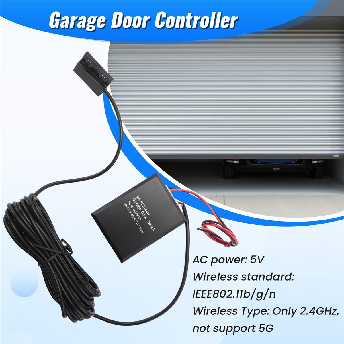 Active Phase Smart Garage Door - огляд і ціна Phone Accessories You Need