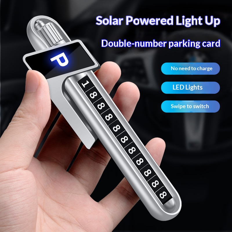 Solar Powered LED Parking Phon - огляд і ціна Phone Accessories You Need
