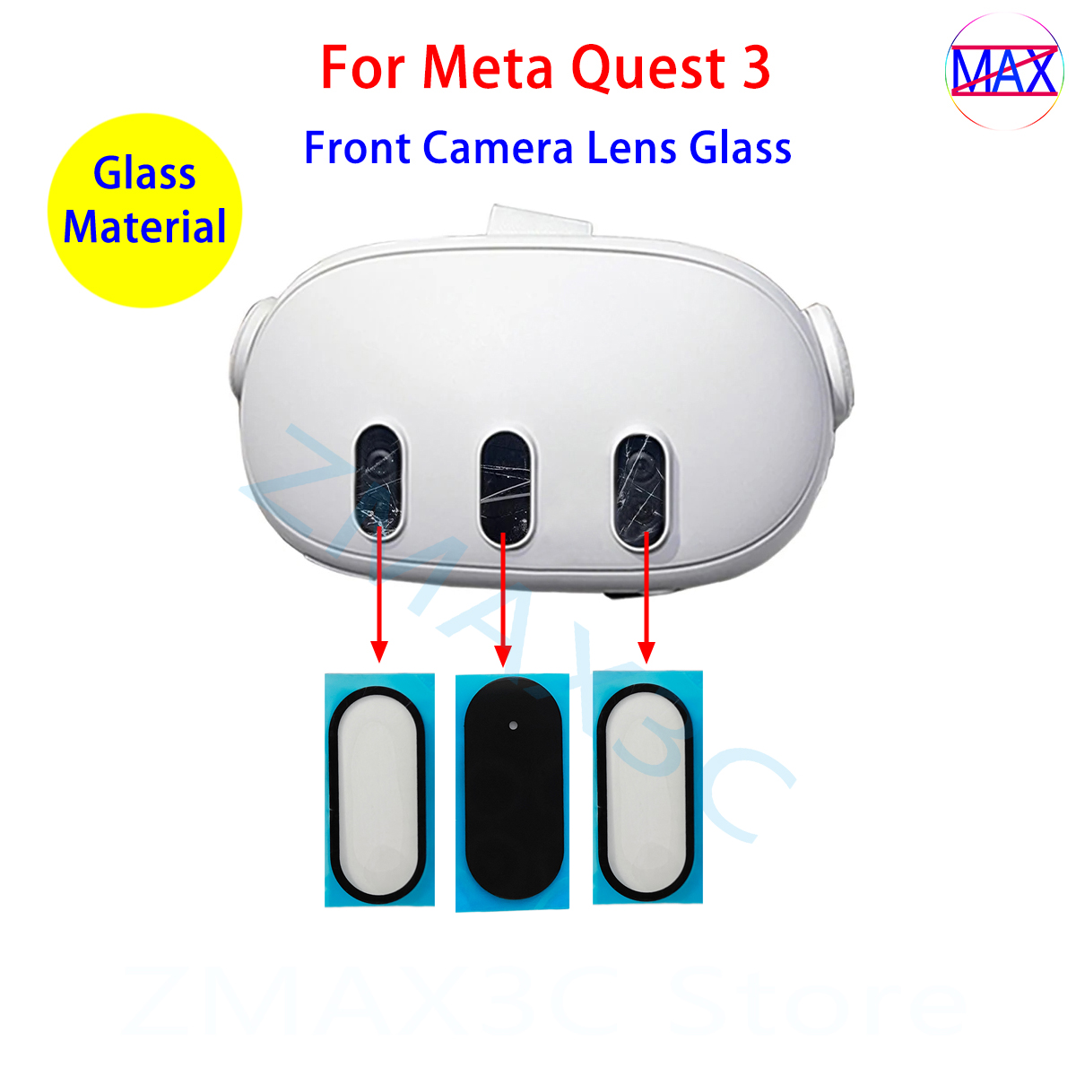 For Meta Quest 3 VR Headset Ca - огляд і ціна Lens Camera Clip