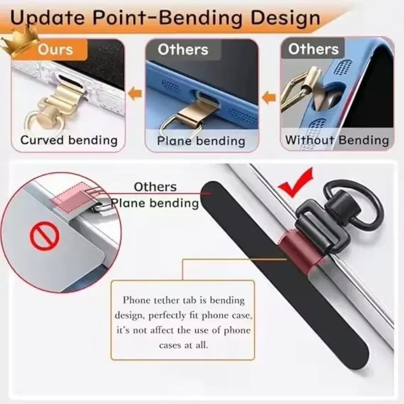 360 Rotating Phone Lanyard Cli - огляд і ціна Phone Accessories Holder