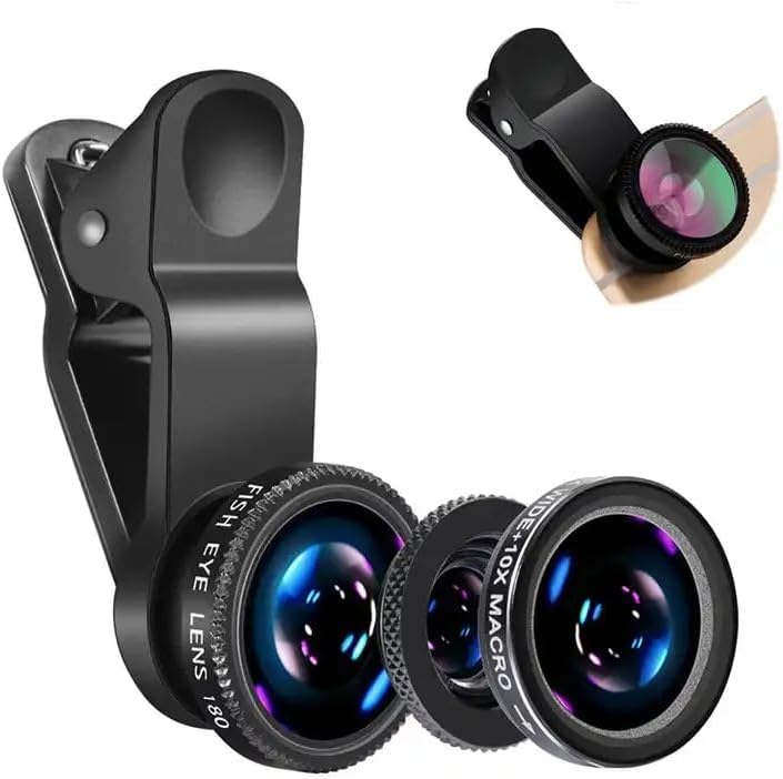 3in1 Fisheye Wide Angle Micro  - огляд і ціна Lens Camera Clip