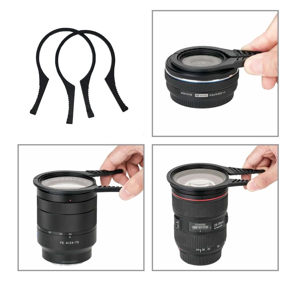 2PCS Portable Camera Lens Filt - огляд і ціна Lens Camera Clip
